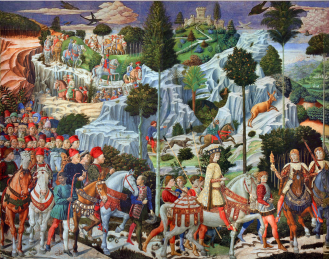 Benozzo Gozzoli - Procession des Mages