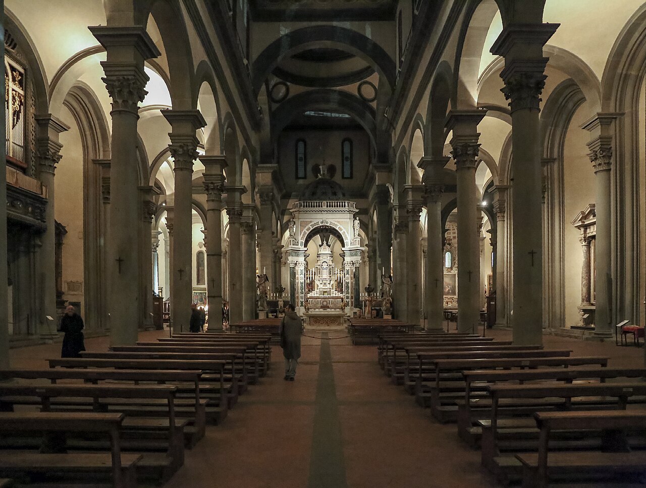 Cliquer pour agrandir Basilique Santo Spirito, photographie de l’architecture