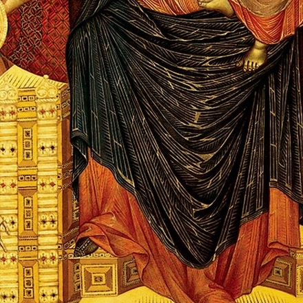 Détail du trône