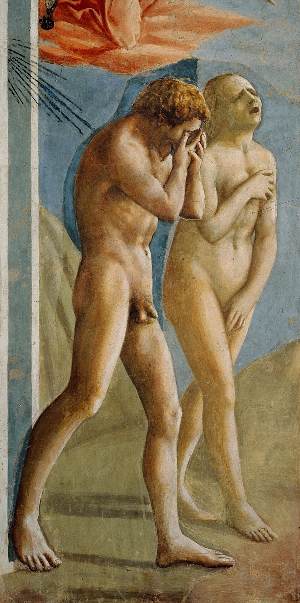 Masaccio — L’Expulsion d’Adam et Ève