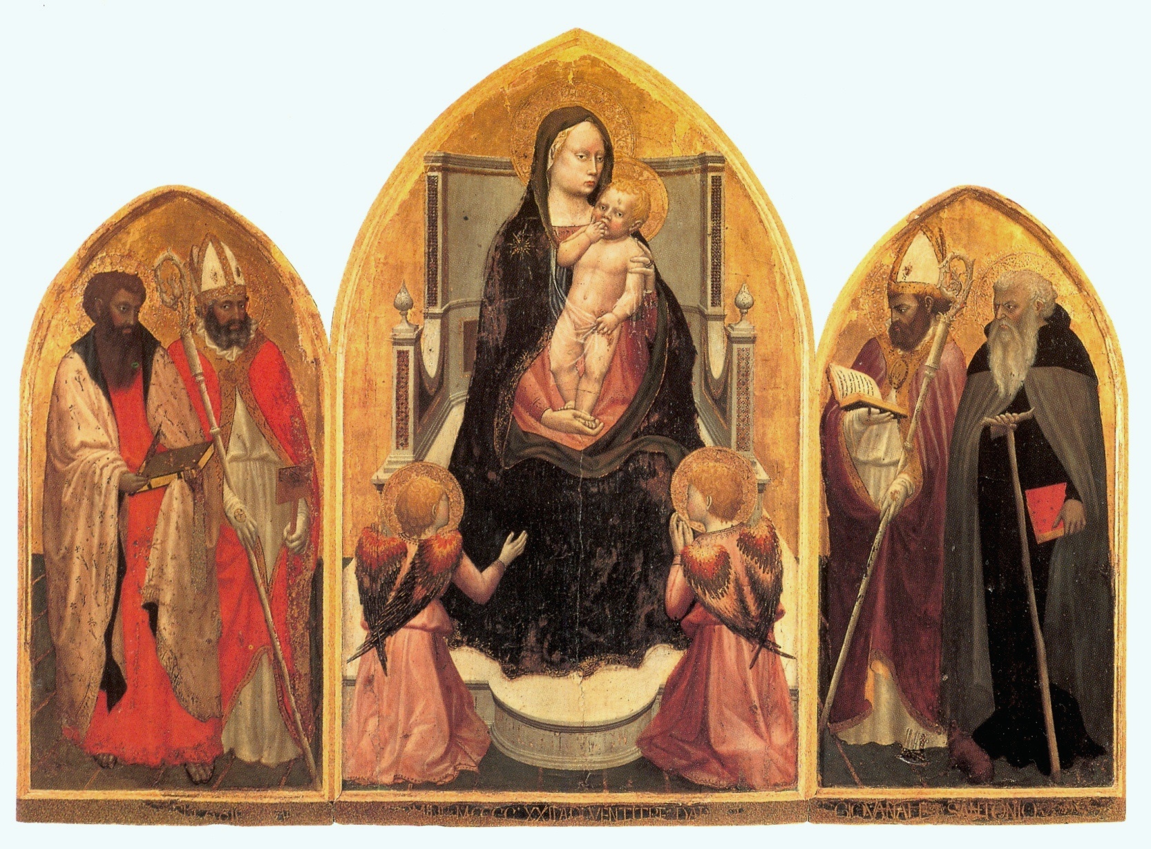 Masaccio — Triptyque de San Giovenale